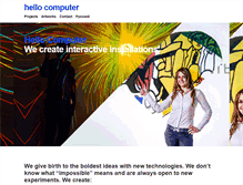 Tablet Screenshot of hellocomputer.ru